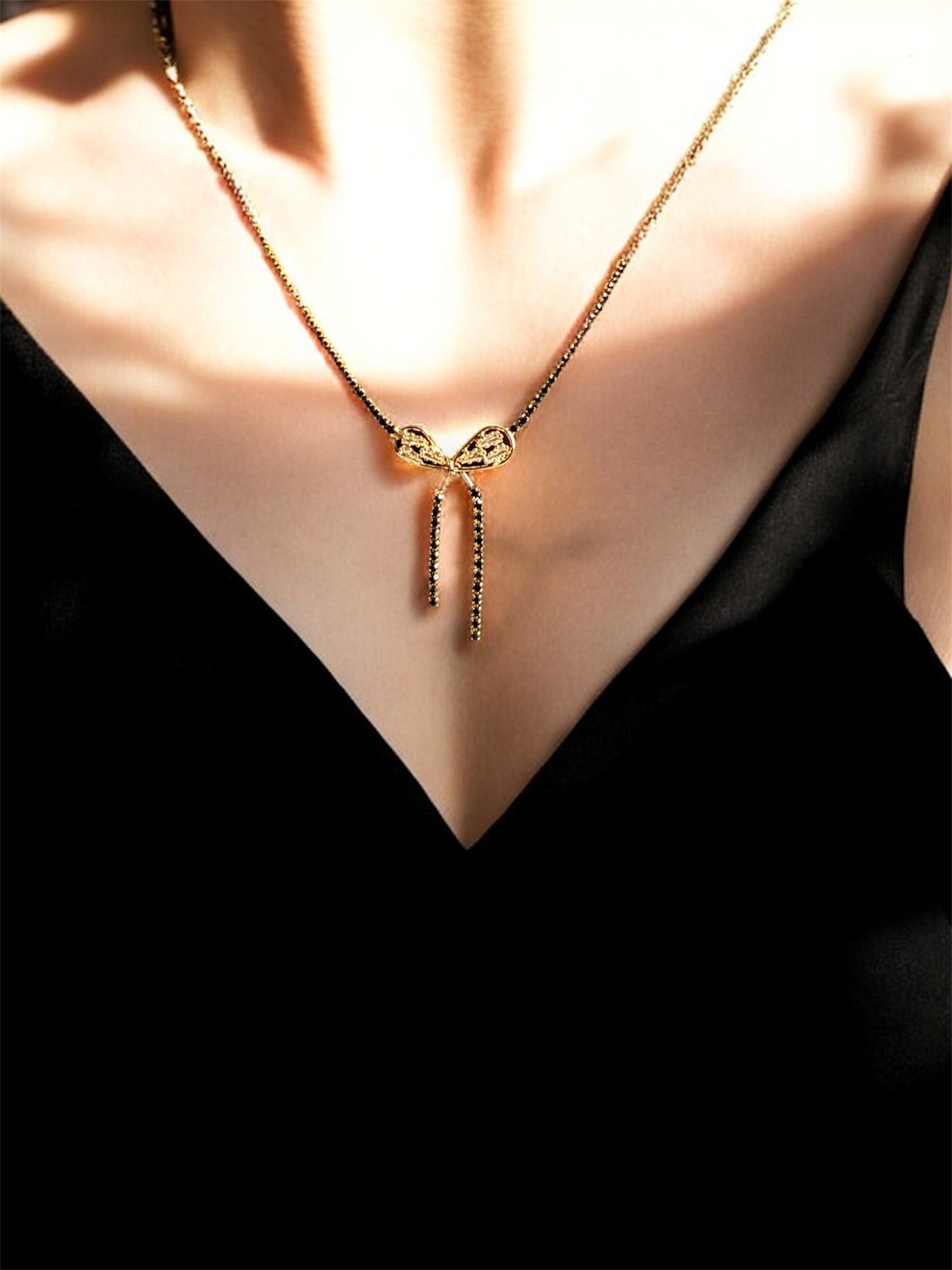 Timeless Bow Necklace