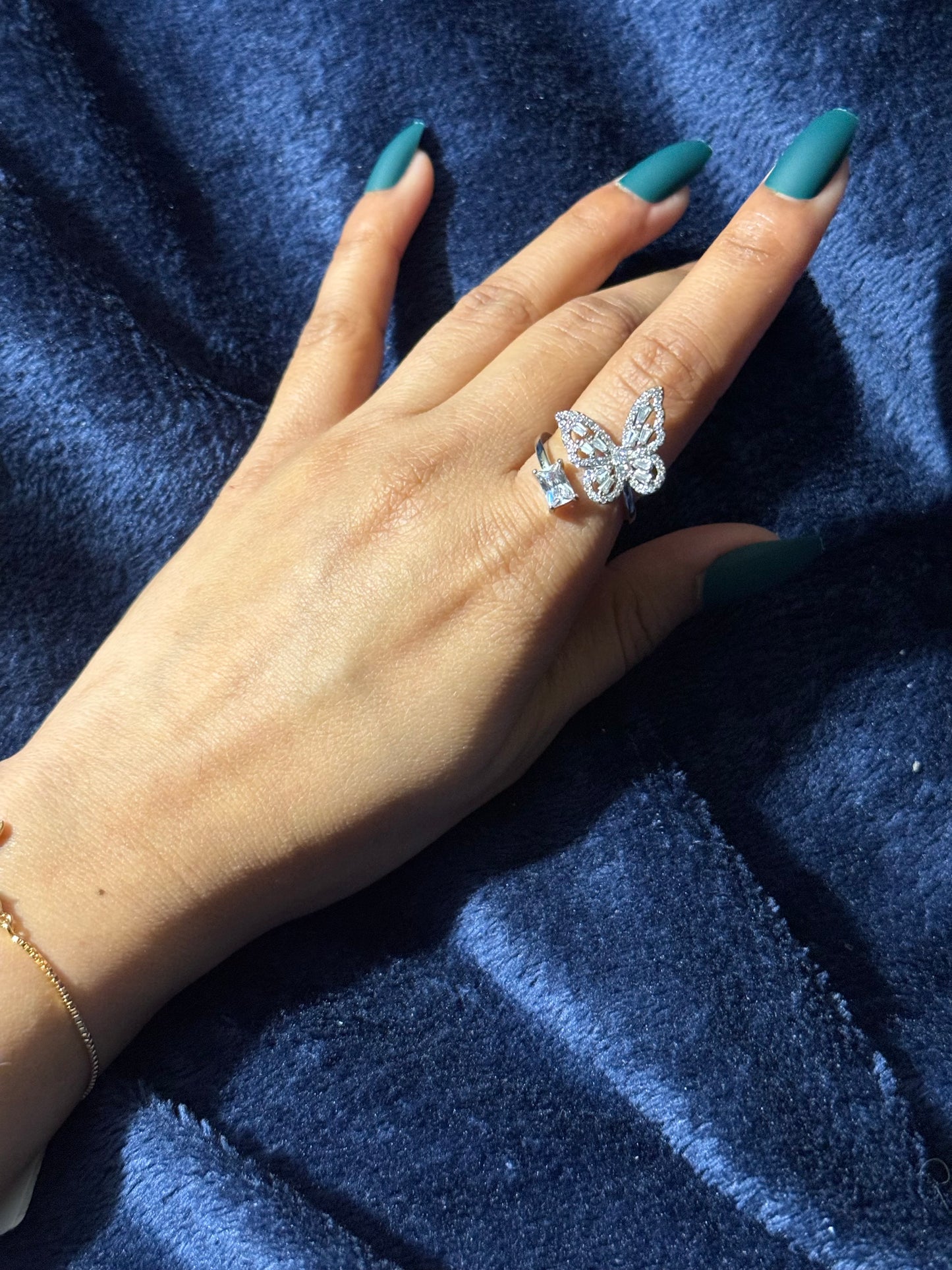 Butterfly Elegance Jewelry ring & bracelet