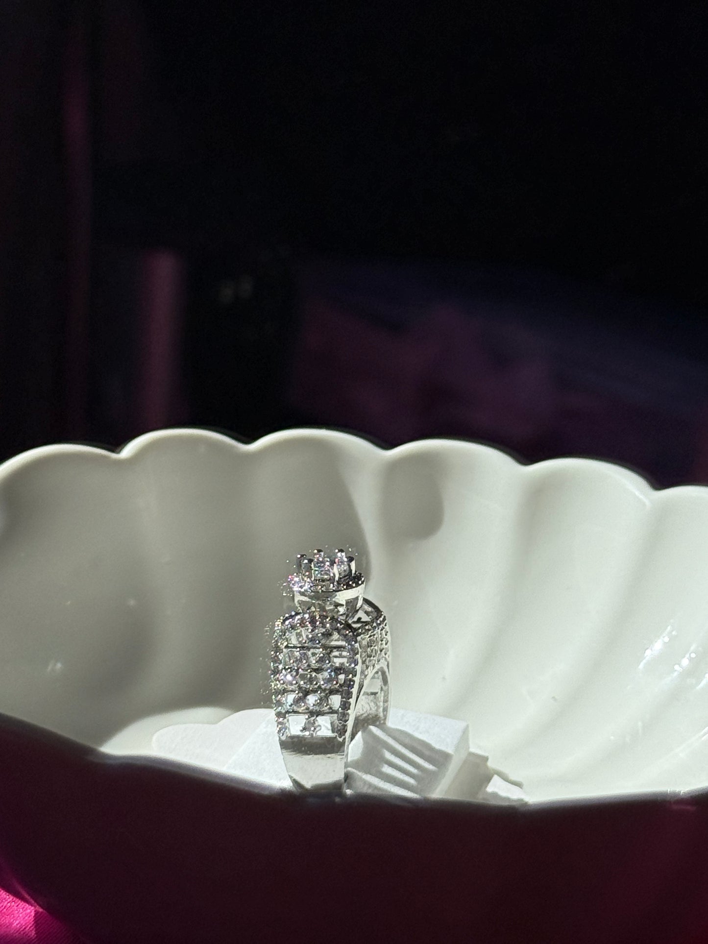 Majestic Ruby Crown Statement Ring