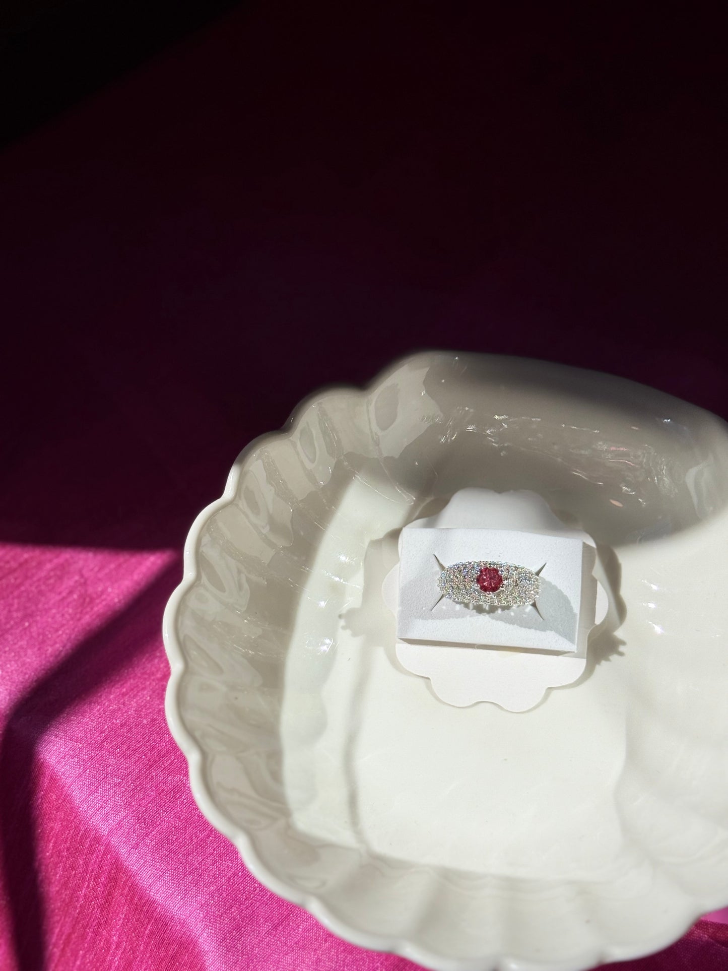 Emerald-Eyed Statement Ring