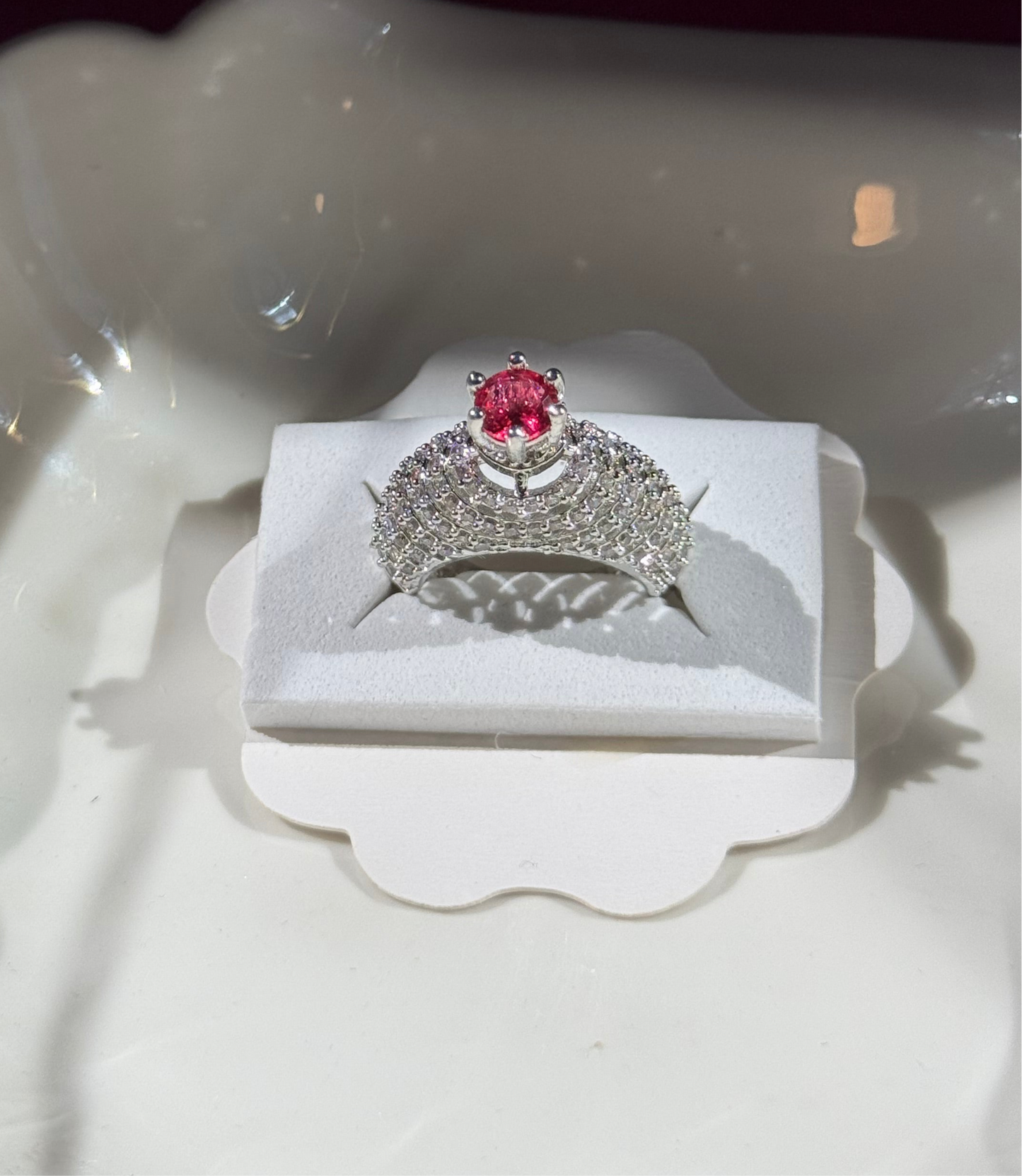 Emerald-Eyed Statement Ring