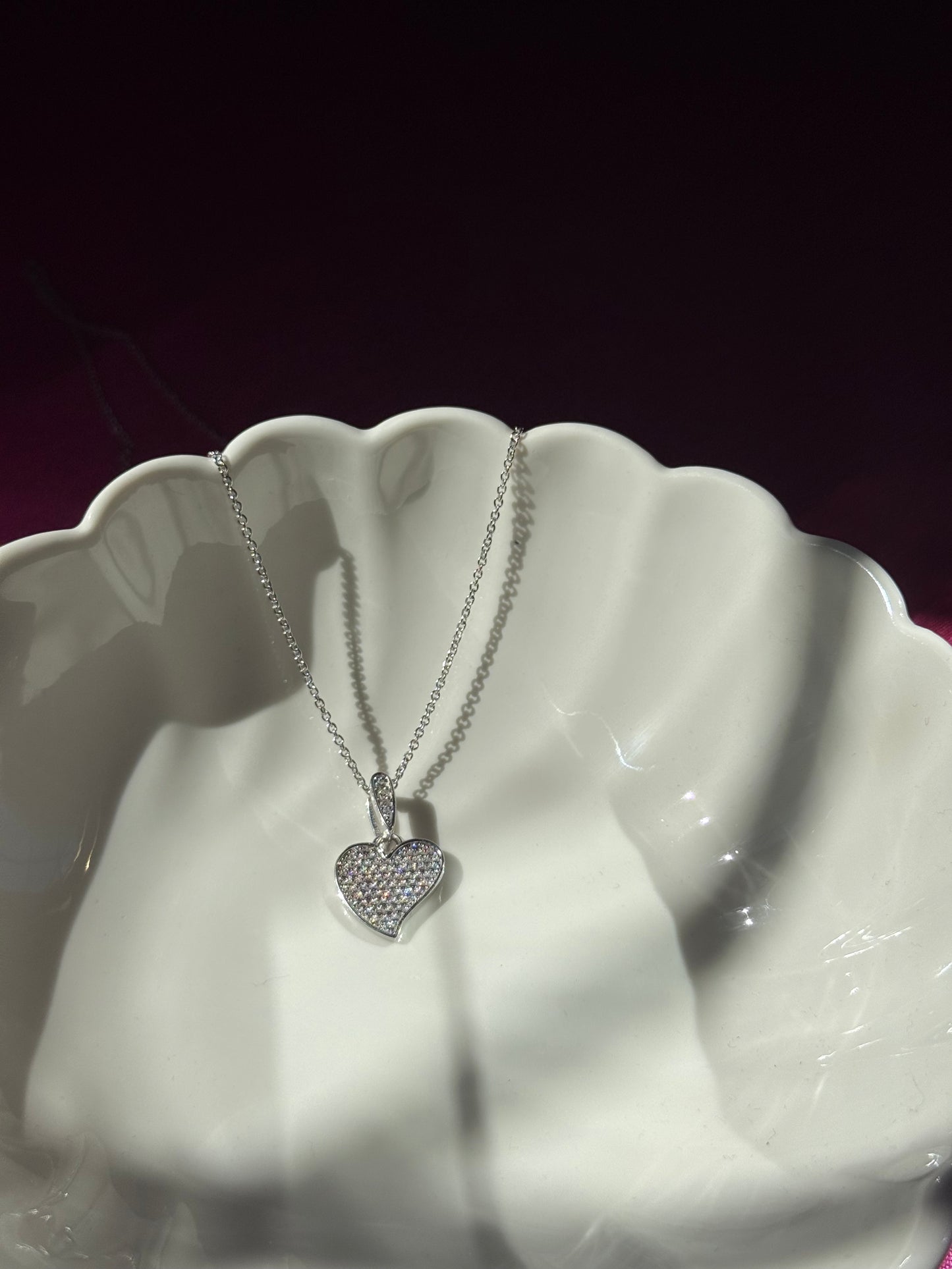 Silver Heart necklace