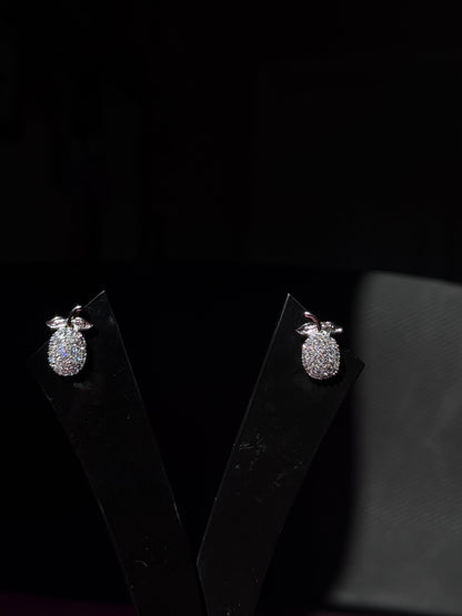 Crystal Pineapple Studs