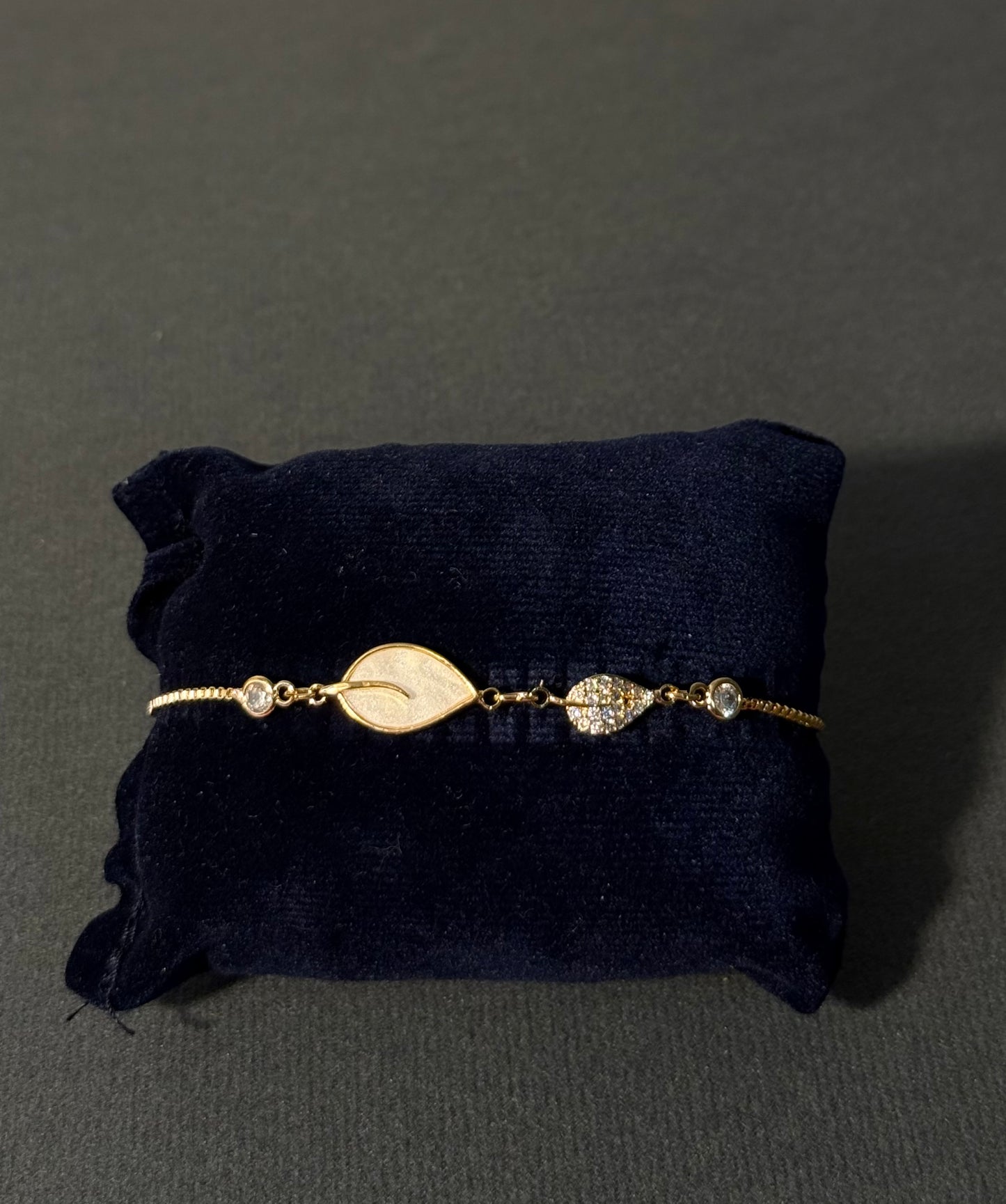 Ethereal Leaf Bracelet