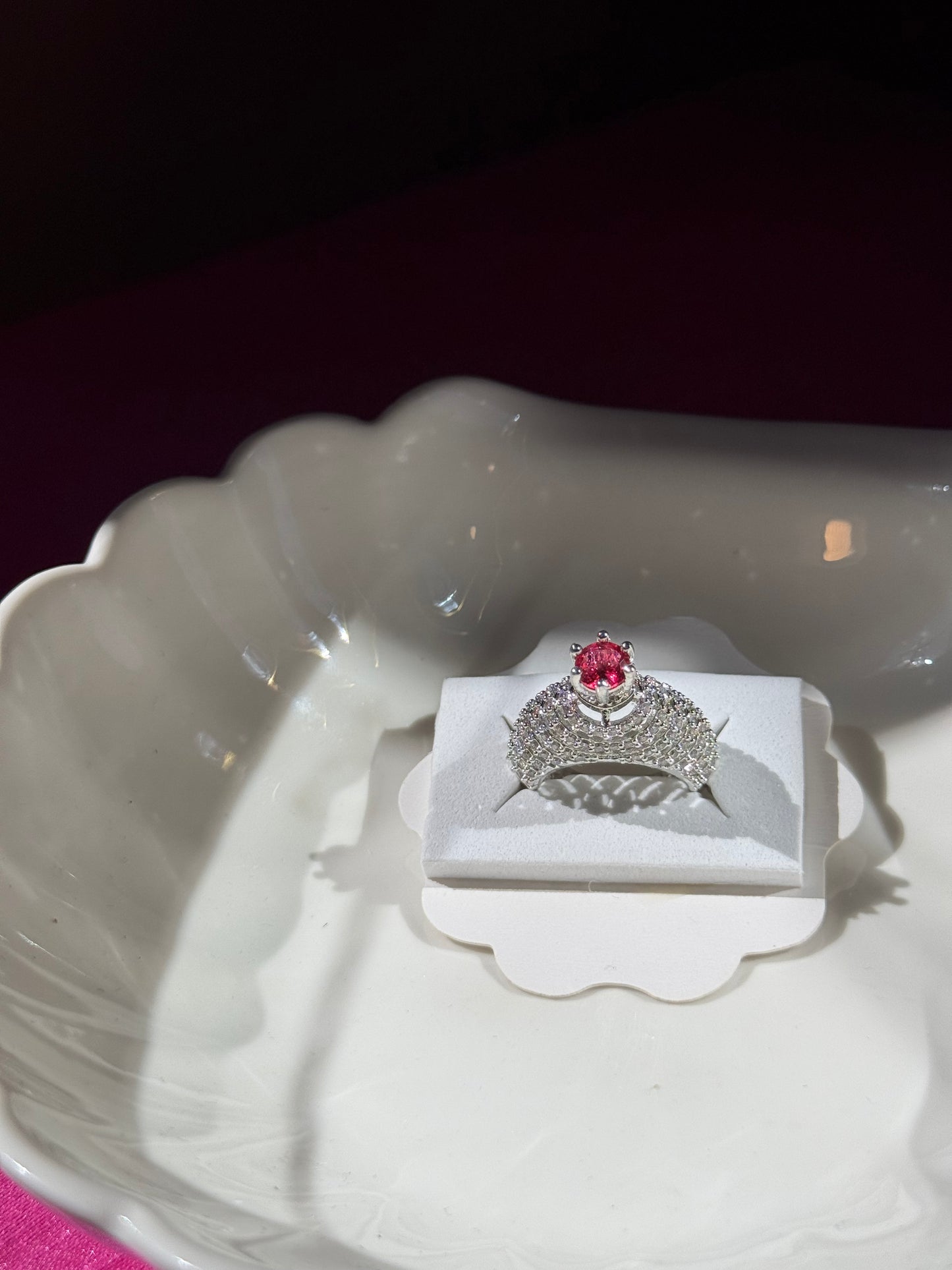 Emerald-Eyed Statement Ring