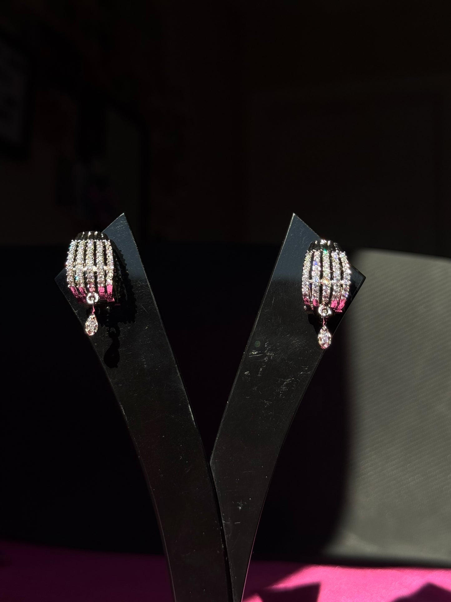 Luxe Cascade Hoop Earrings