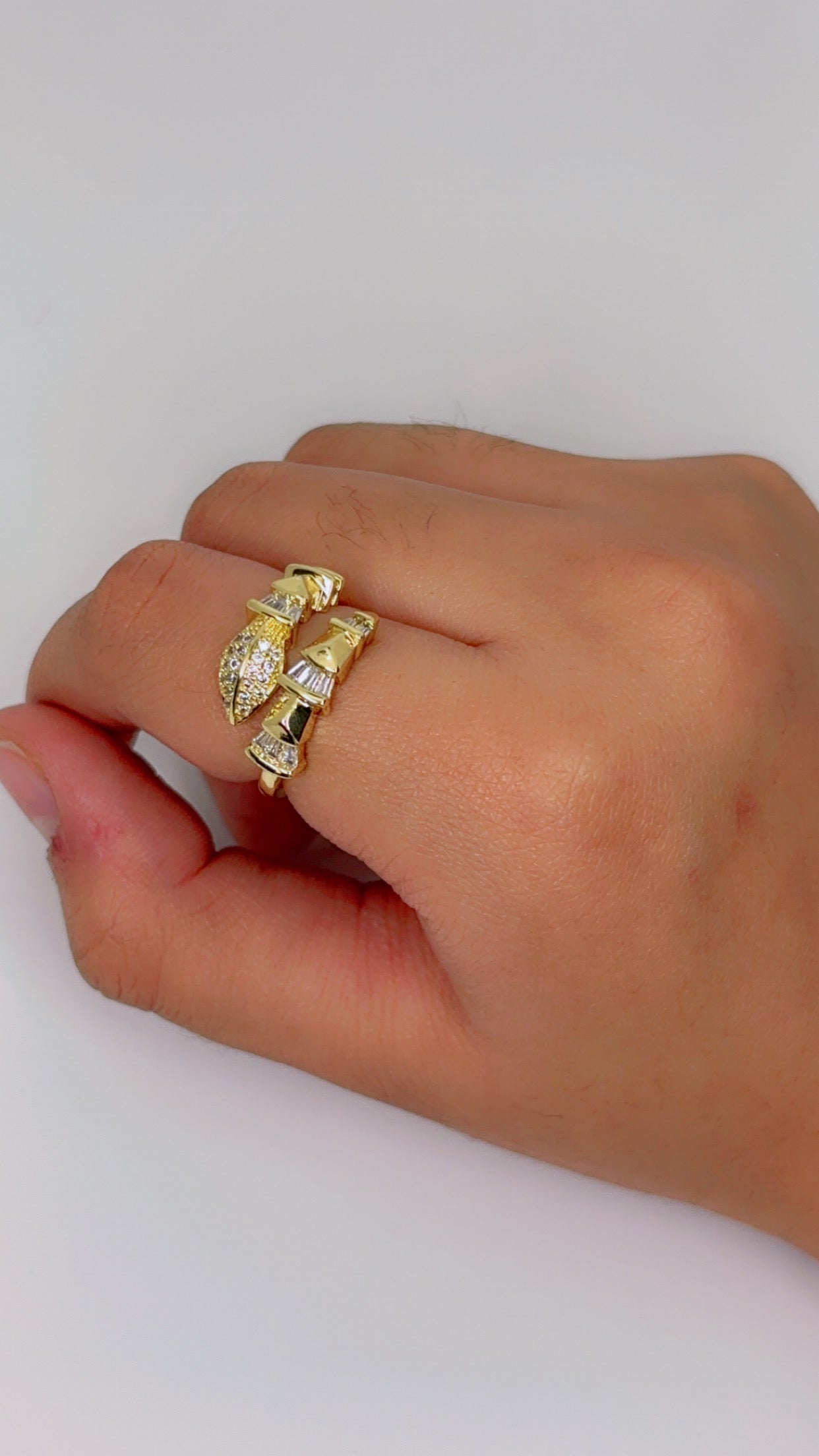 Snake Open Ring