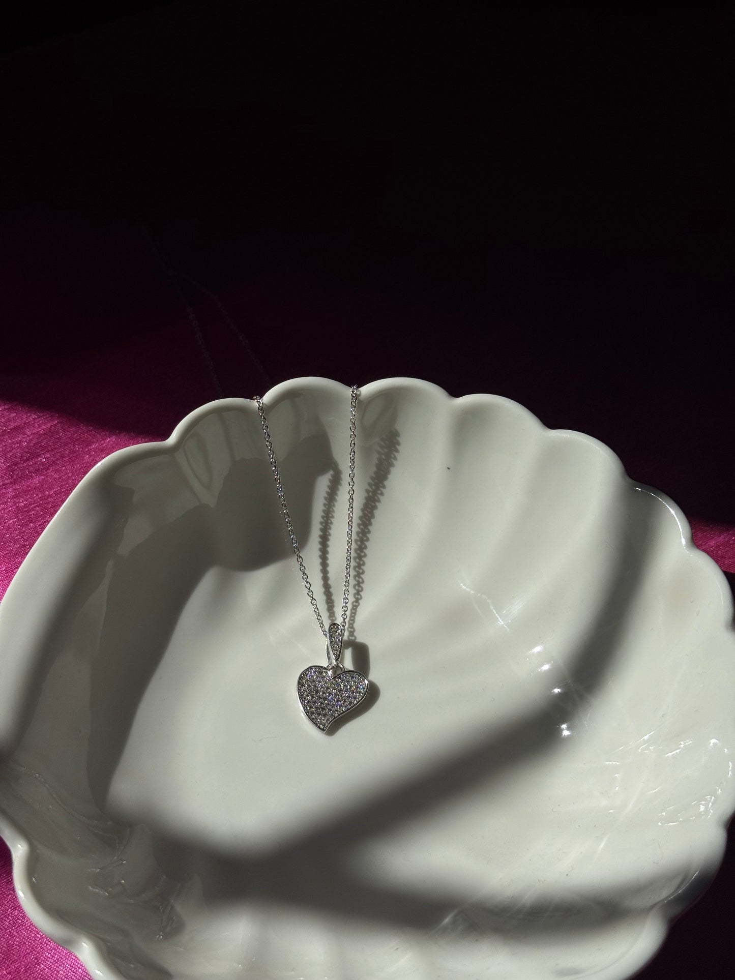 Silver Heart necklace