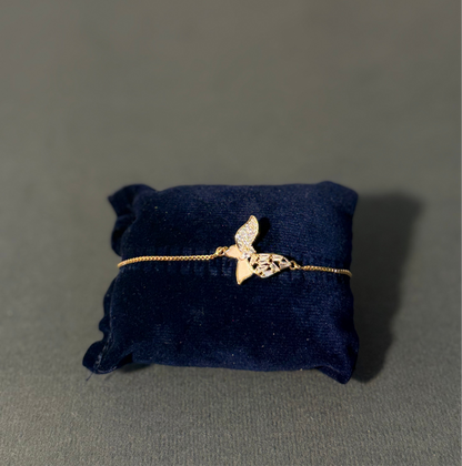 Golden butterfly Bracelet