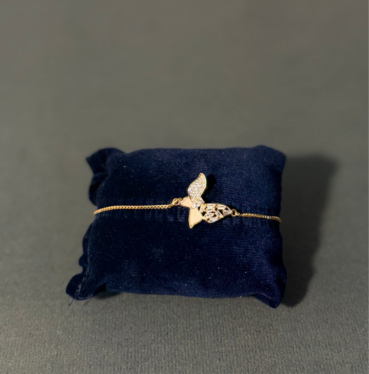Golden butterfly Bracelet
