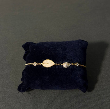 Ethereal Leaf Bracelet