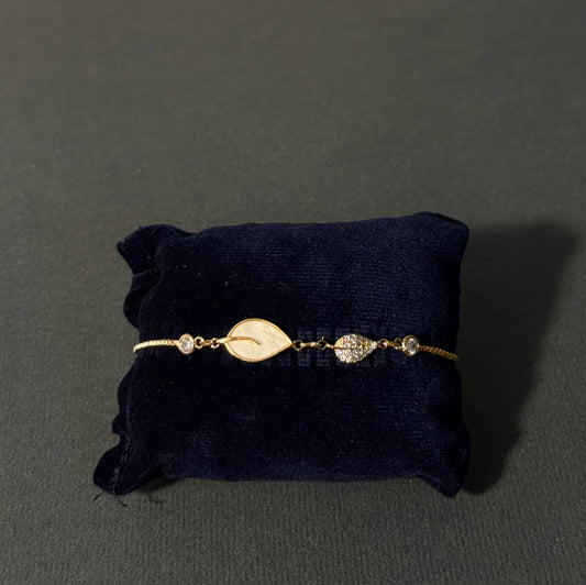 Ethereal Leaf Bracelet