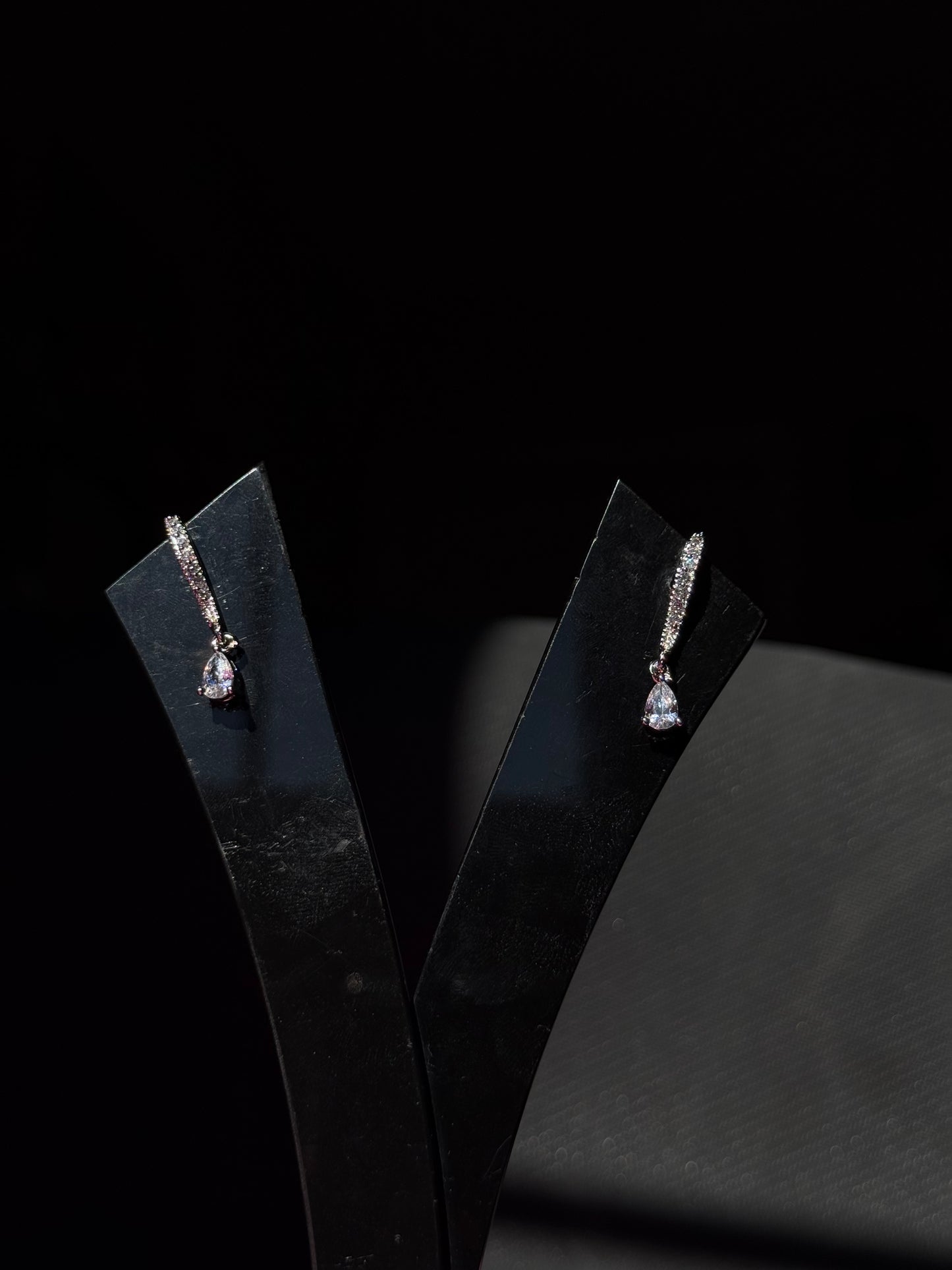 Elegant Teardrop Sparkle Earrings