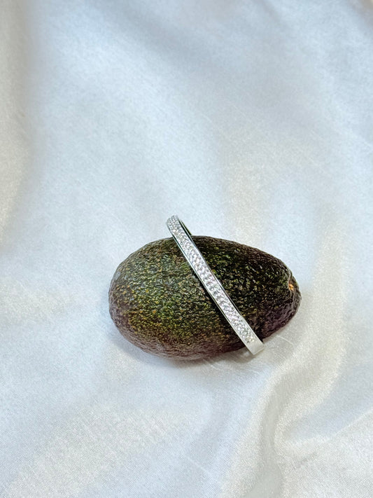 Elegance Silver Sparkle Bangle