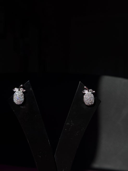 Crystal Pineapple Studs