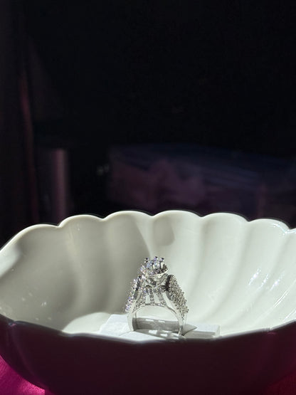 Majestic Ruby Crown Statement Ring