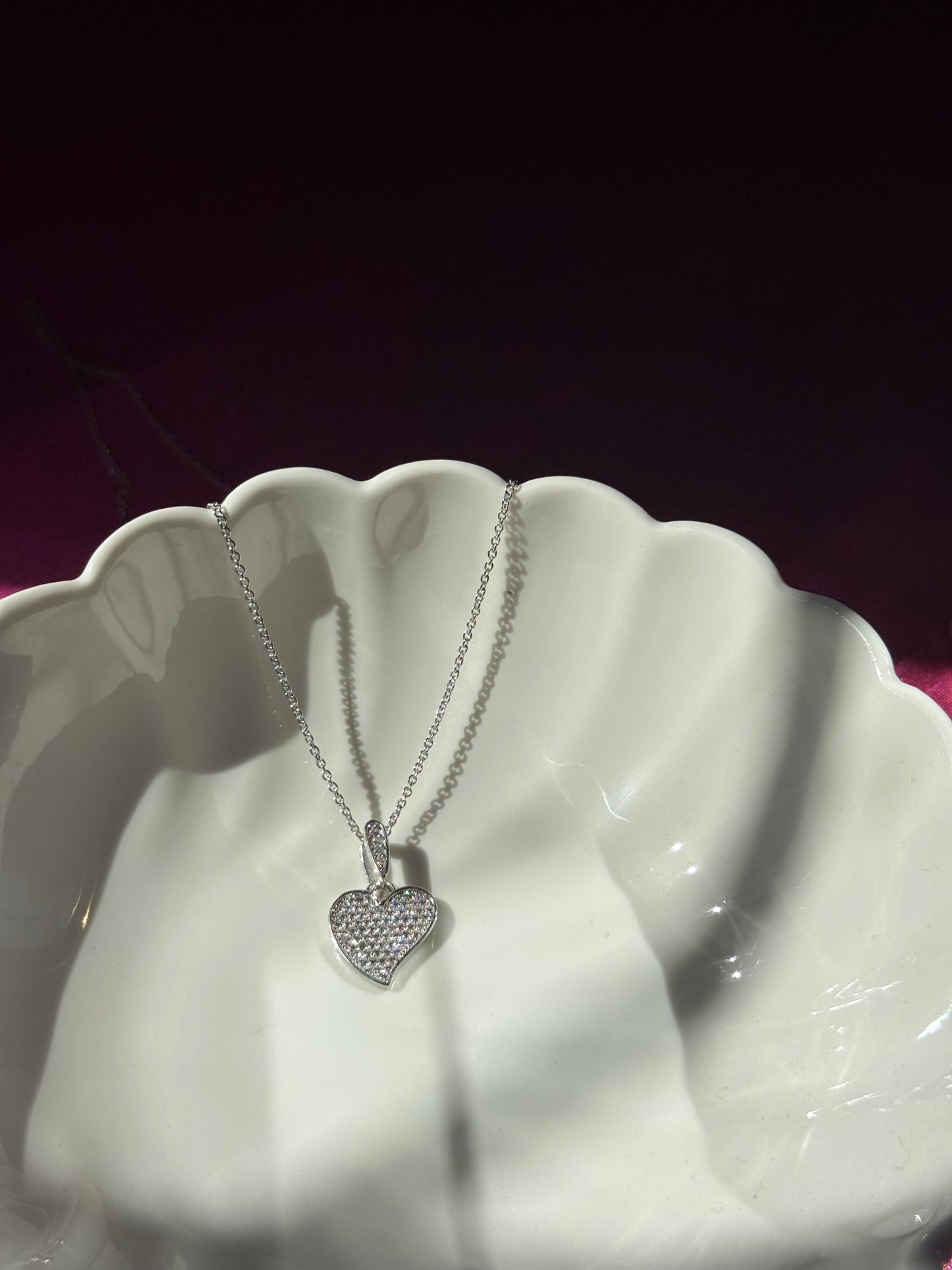 Silver Heart necklace