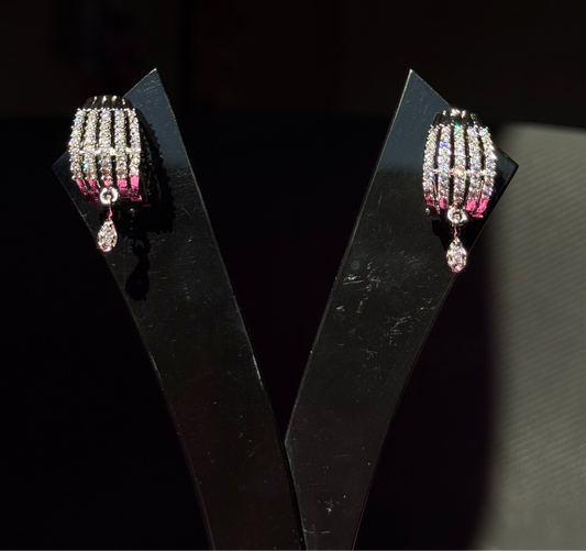 Luxe Cascade Hoop Earrings