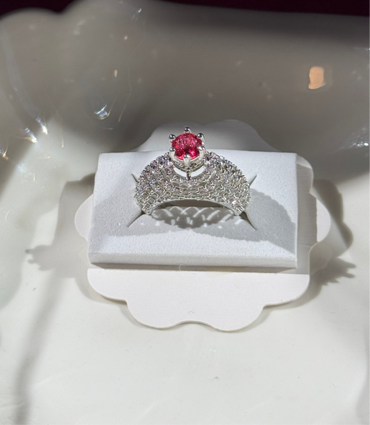 Emerald-Eyed Statement Ring