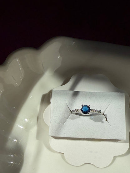Sapphire Serenity Ring