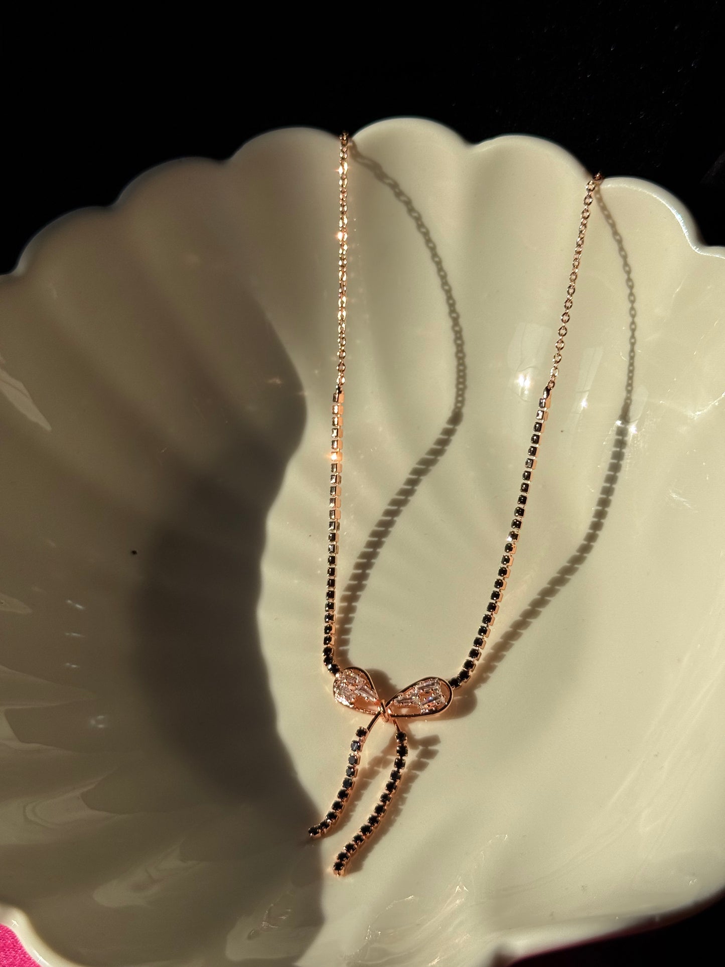 Timeless Bow Necklace