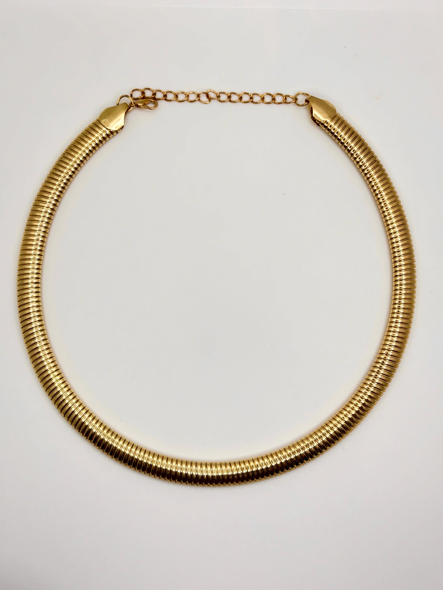 classic coil collar necklace