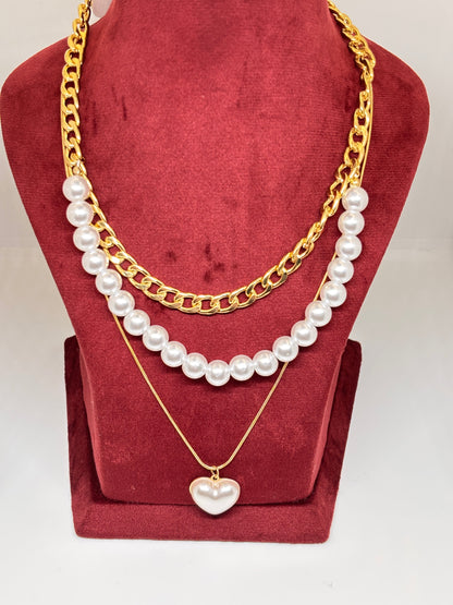 Elegant Layered Necklace Set
