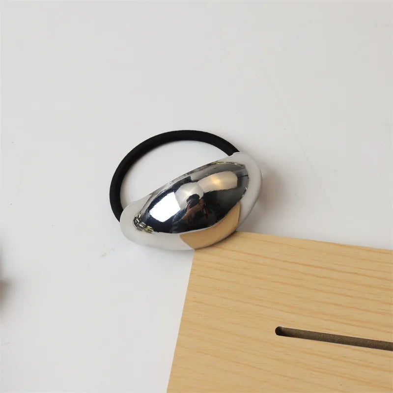 Gold/Silver Bold trendy Hair Tie
