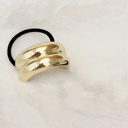 Gold/Silver Plated Doublet Hair Tie