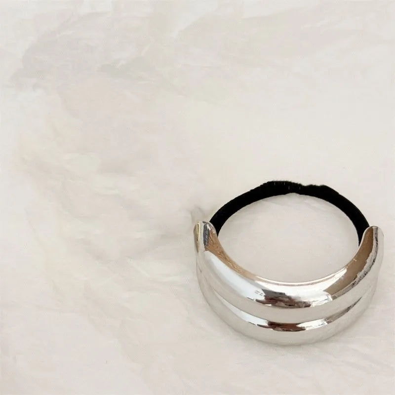Gold/Silver Plated Doublet Hair Tie