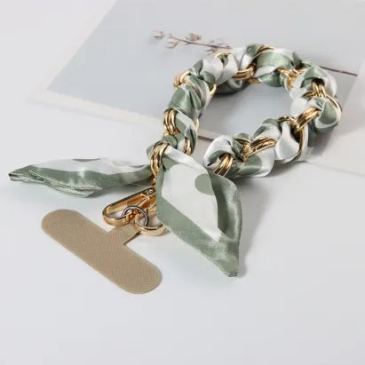 Polyester Metal Mobile Phone Lanyard
