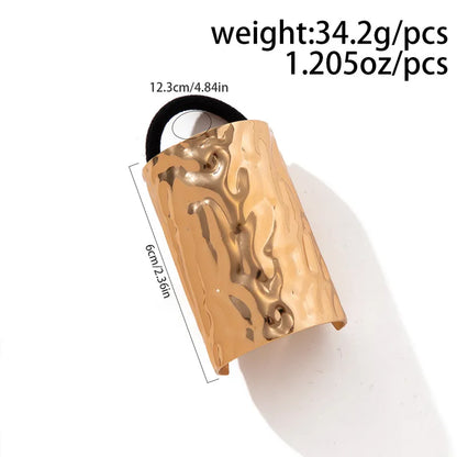 Women's Forged Metal Hair Band (Gold/Silver)