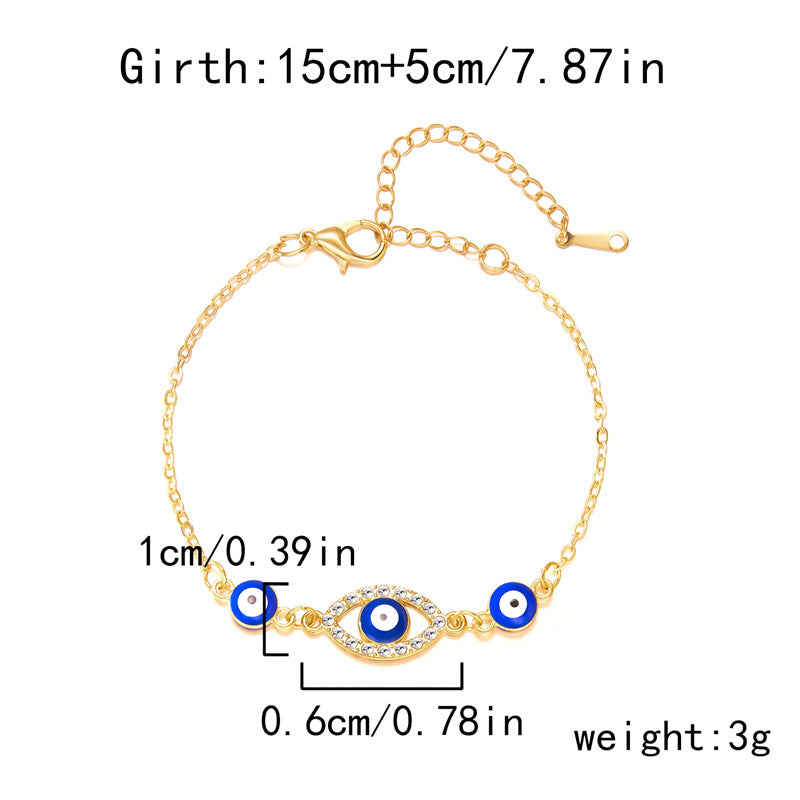 Elegant Devil's Eye Bracelet
