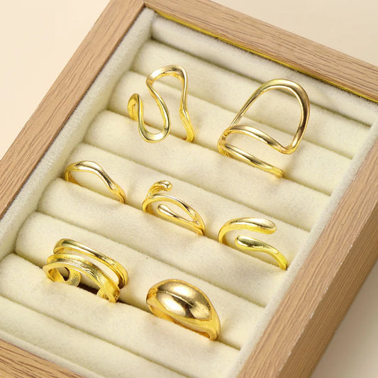 Gold Plated Bold Trendy Bracelets
