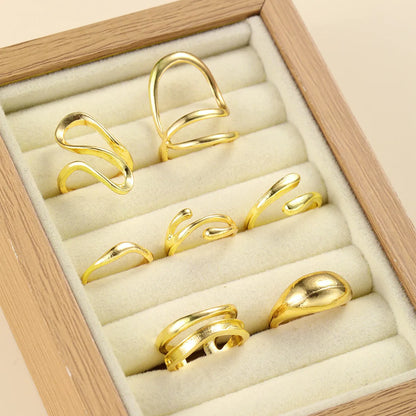 Gold Plated Bold Trendy Bracelets
