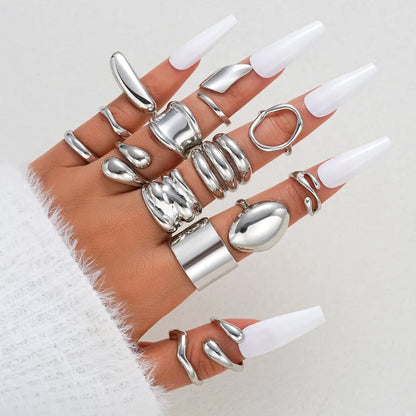 Gold/Silver Plated Stackable Rings