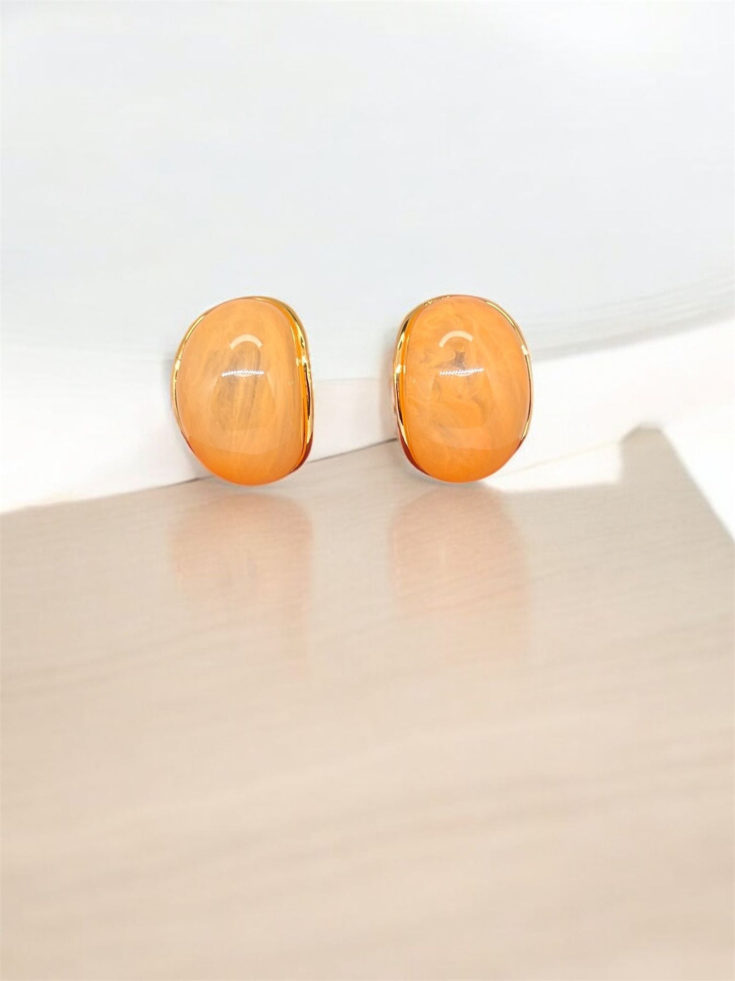 Marble Glow Studs