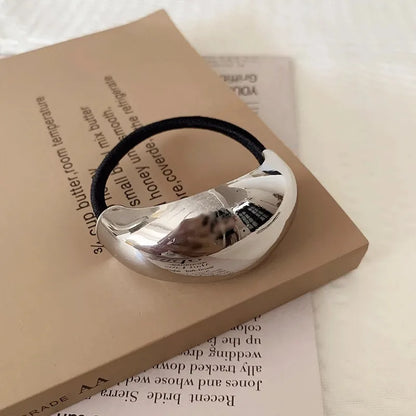 Gold/Silver Bold trendy Hair Tie