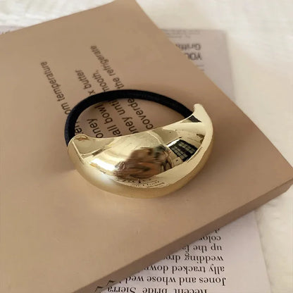 Gold/Silver Bold trendy Hair Tie