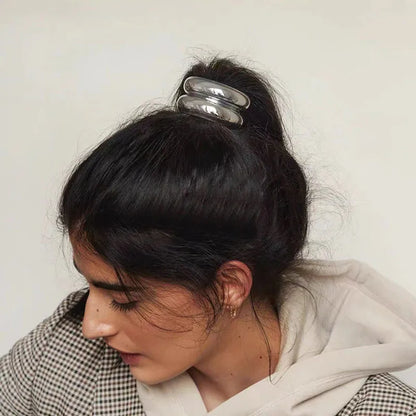 Gold/Silver Plated Doublet Hair Tie
