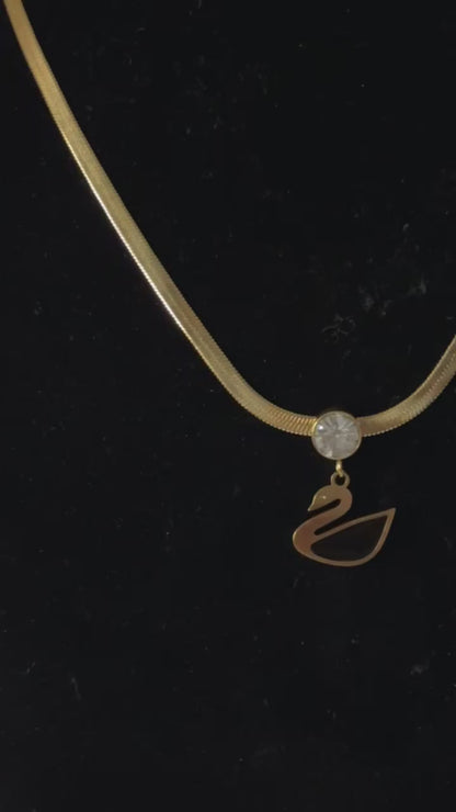 Swan Grace Pendant